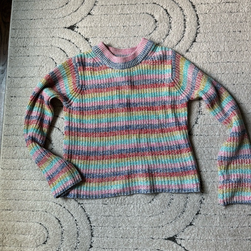 Euc philosophy multi color sweater